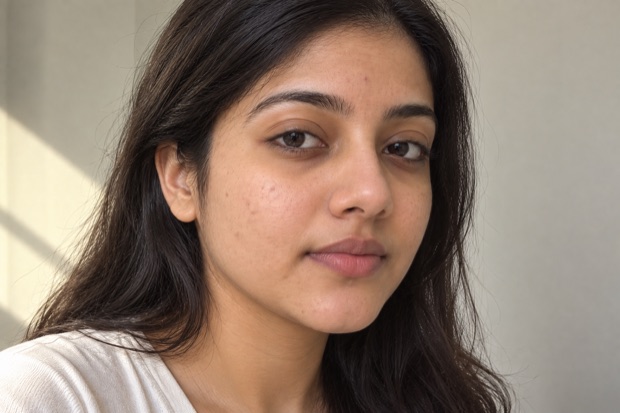 Ishita M.'s skin after treatment